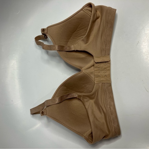 Warners tan soft bra wire free lightly lined size 34A - Picture 3 of 4